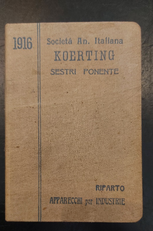 Società anonima italiana Koerting. Catalogo guida degli apparecchi Koerting per applicazioni industriali